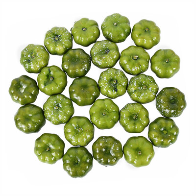 25/50 τμχ Mini Artificial Pumpkin Simulation Vegetable Halloween Decoration Home Halloween Party DIY Fake Pumpkin Decor Props 7z