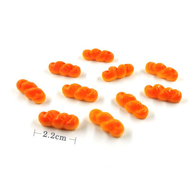 10 db szimulációs étel kis torta kenyér mesterséges miniatűr figura barkácsház kiegészítők baba lakberendezési dekoráció gyanta kézműves