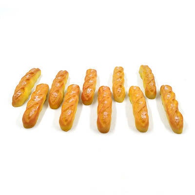 10 db szimulációs étel kis torta kenyér mesterséges miniatűr figura barkácsház kiegészítők baba lakberendezési dekoráció gyanta kézműves