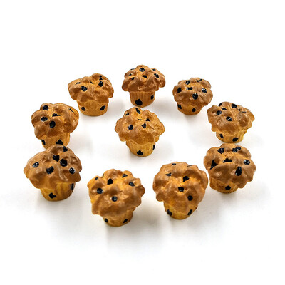 10 db szimulációs étel kis torta kenyér mesterséges miniatűr figura barkácsház kiegészítők baba lakberendezési dekoráció gyanta kézműves