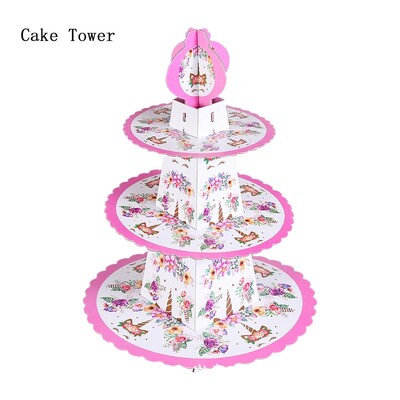 Vienradža galda piederumu komplekts Meitene Unicorn tēma Papīra krūzes Šķīvji Baloni Dekors Priecīgs fons Ballīšu piederumi Bērniem Labvēlības Dāvana