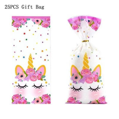 Vienradža galda piederumu komplekts Meitene Unicorn tēma Papīra krūzes Šķīvji Baloni Dekors Priecīgs fons Ballīšu piederumi Bērniem Labvēlības Dāvana