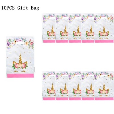 Vienradža galda piederumu komplekts Meitene Unicorn tēma Papīra krūzes Šķīvji Baloni Dekors Priecīgs fons Ballīšu piederumi Bērniem Labvēlības Dāvana