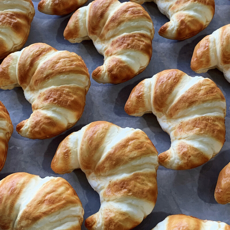 PU modeliavimas kruasanas Realistiški duonos modeliai Europietiški šarminės duonos papuošimai Papuošalai Maistas Padirbti žaislai Tortas Namų ekranas