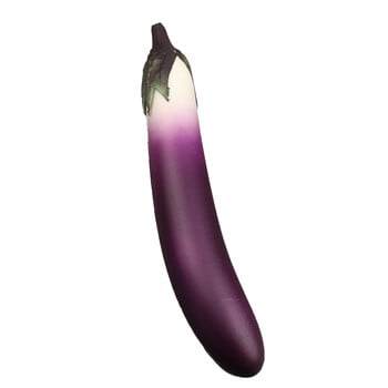 Προσομοίωση Artificial Eggplants Fake Vegetable Lifelike Artificial Eggplants Photo Props Vegetable Food Model Διακόσμηση σπιτιού