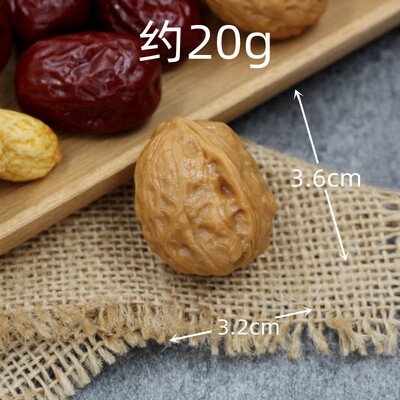 5GB simulācijas valriekstu jujube viltus riekstu mākslīgā zemesriekstu pārtikas modelis kāzu logu galda rekvizīti Virtuves rotaļlietas mājas dekors