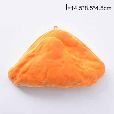 Mākslīgās maizes grauzdiņa šķēle Franču bagetes simulācija Ēdienu modelis Brokastu skatlogs Displejs Fotogrāfijas rekvizīti Mājas dekors