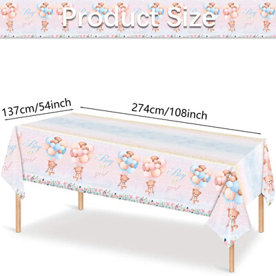 Μαχαιροπήρουνα μιας χρήσης με θέμα Disney Bear, σετ πάρτι που αποκαλύπτει το φύλο