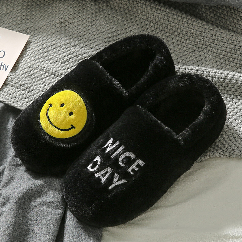 Ziemas soma Sieviešu augstpapēžu kokvilnas čības ar biezu zoli slēgtu siltu pāris ziemas kokvilnas čības vīriešiem Sākums