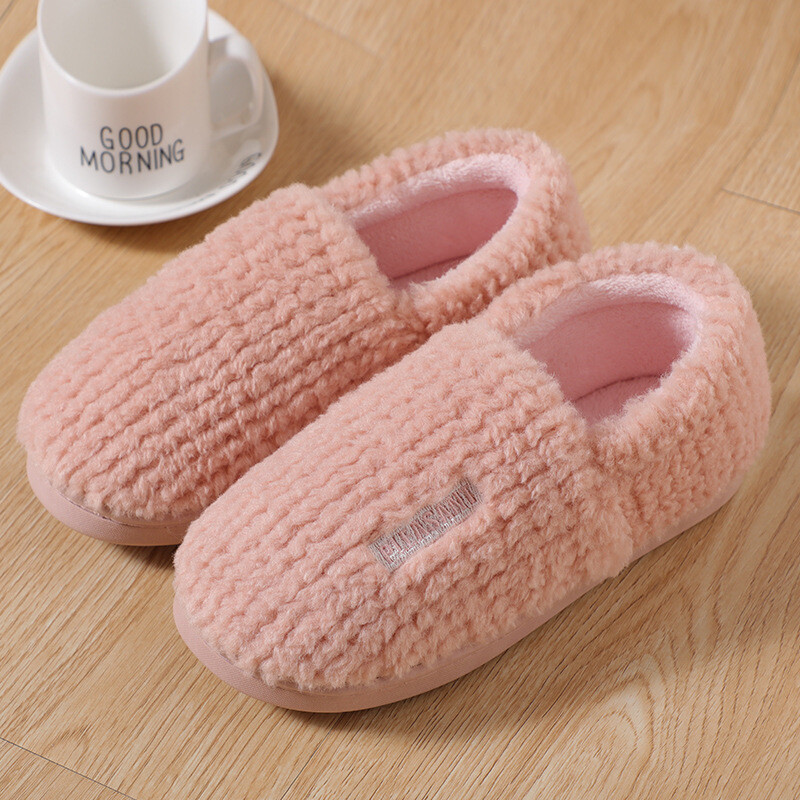 Ziemas soma Sieviešu augstpapēžu kokvilnas čības ar biezu zoli slēgtu siltu pāris ziemas kokvilnas čības vīriešiem Sākums