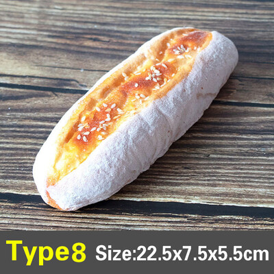 Mesterséges kenyér szimuláció francia bagett konyha lakberendezési modellek kirakati díszek bemutató fotózás kellékek kiegészítők