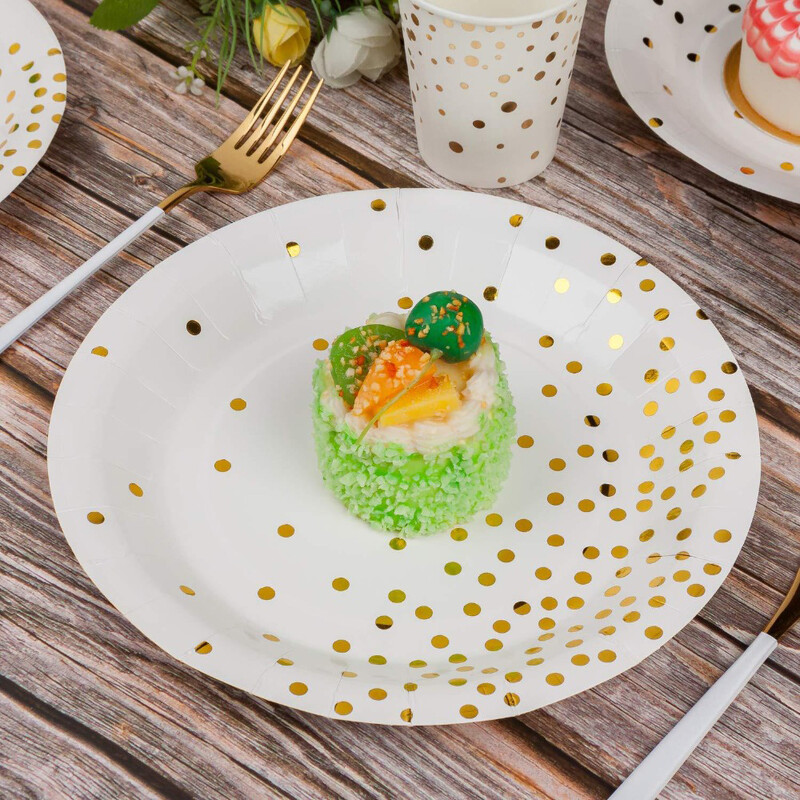 Golden Dot eldobható evőeszközök