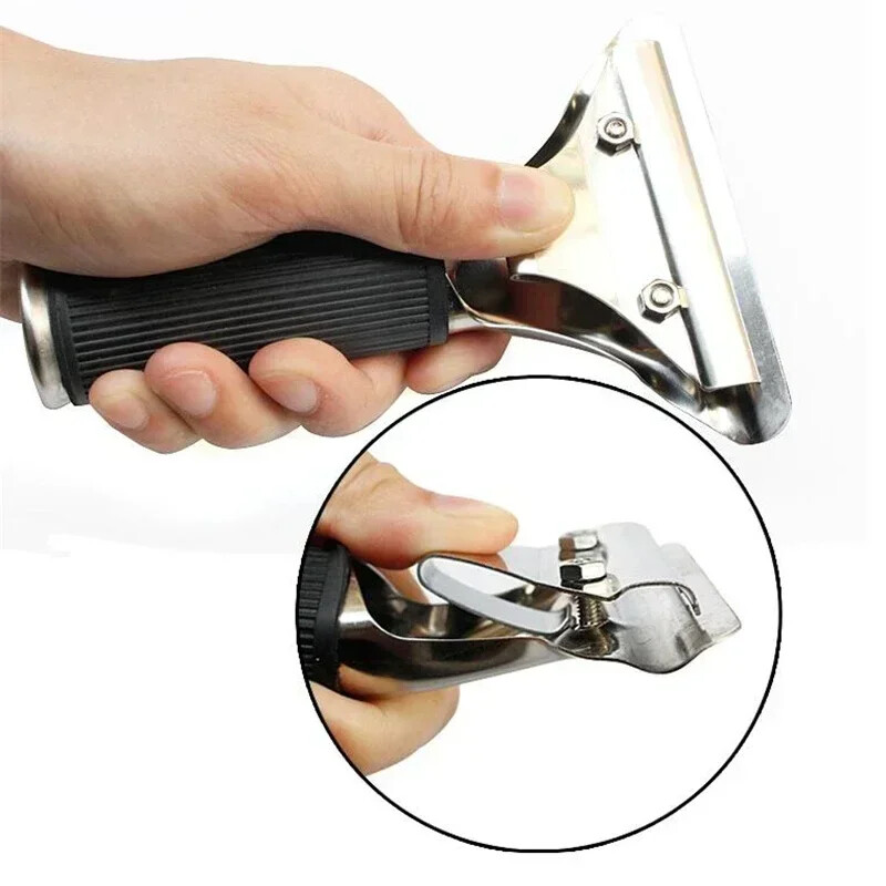 1 vnt Mėlynos skutimosi peilio grandiklio vandens valytuvo atspalvio įrankis, skirtas automobilių automobilių plėvelei langams valyti Naujausias pristatymas