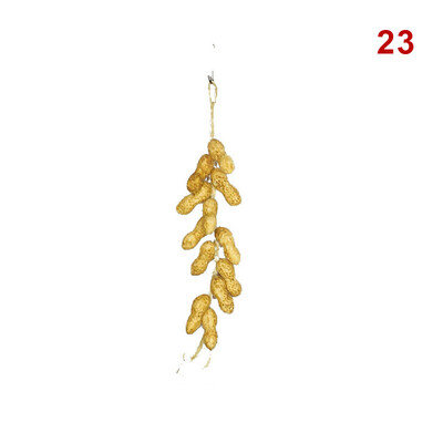 Mesterséges szimuláció Élelmiszer Zöldség Hamis chili paprika fotózás kellékek Otthoni szoba fali dekoráció