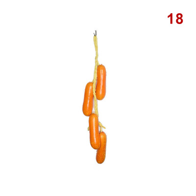 Mesterséges szimuláció Élelmiszer Zöldség Hamis chili paprika fotózás kellékek Otthoni szoba fali dekoráció