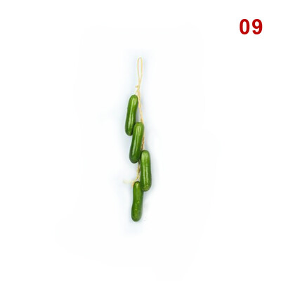 Mesterséges szimuláció Élelmiszer Zöldség Hamis chili paprika fotózás kellékek Otthoni szoba fali dekoráció