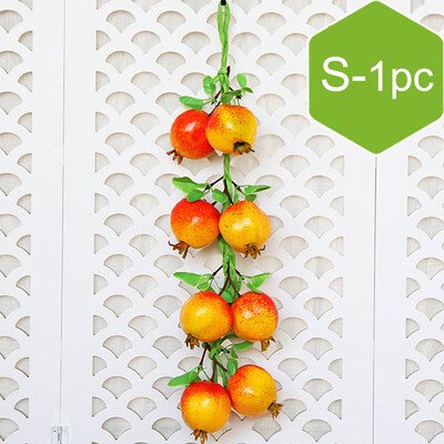 Simulation Fruit String κολοκύθας Halloween Διακοσμήσεις Φωτογραφίας στηρίγματα Τεχνητά λαχανικά Φρούτα κρεμαστά Φθινοπωρινή διακόσμηση σπιτιού