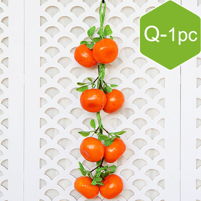 Simulation Fruit String κολοκύθας Halloween Διακοσμήσεις Φωτογραφίας στηρίγματα Τεχνητά λαχανικά Φρούτα κρεμαστά Φθινοπωρινή διακόσμηση σπιτιού