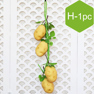 Simulation Fruit String κολοκύθας Halloween Διακοσμήσεις Φωτογραφίας στηρίγματα Τεχνητά λαχανικά Φρούτα κρεμαστά Φθινοπωρινή διακόσμηση σπιτιού