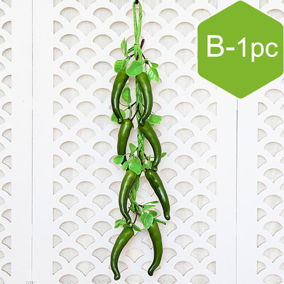 Simulation Fruit String κολοκύθας Halloween Διακοσμήσεις Φωτογραφίας στηρίγματα Τεχνητά λαχανικά Φρούτα κρεμαστά Φθινοπωρινή διακόσμηση σπιτιού