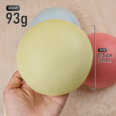 Mantou-Squishy stresszoldó játék, aranyos kínai nagy, puha, lassan kelő sajt, többféle színben kapható, 1 db