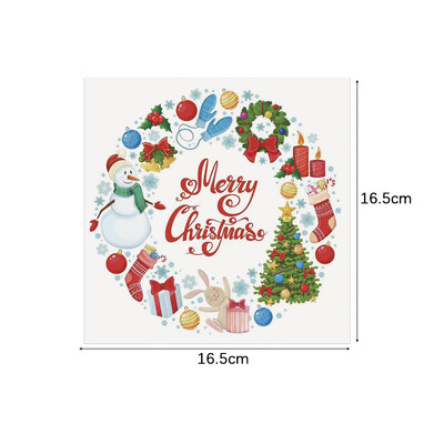 Καλά Χριστουγεννιάτικα σερβίτσια μιας χρήσης Χριστουγεννιάτικο πάρτι Κόκκινα χάρτινα πιάτα Κύπελλα χαρτοπετσέτες Πανό Χριστουγεννιάτικη διακόσμηση 2024 Navidad Δώρο