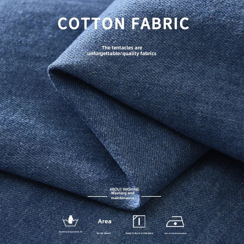 Rudeniniai džinsiniai marškinėliai ilgomis rankovėmis vyrams Madingi japoniško stiliaus laisvalaikio meniniai laisvi mados didmeninė prekyba