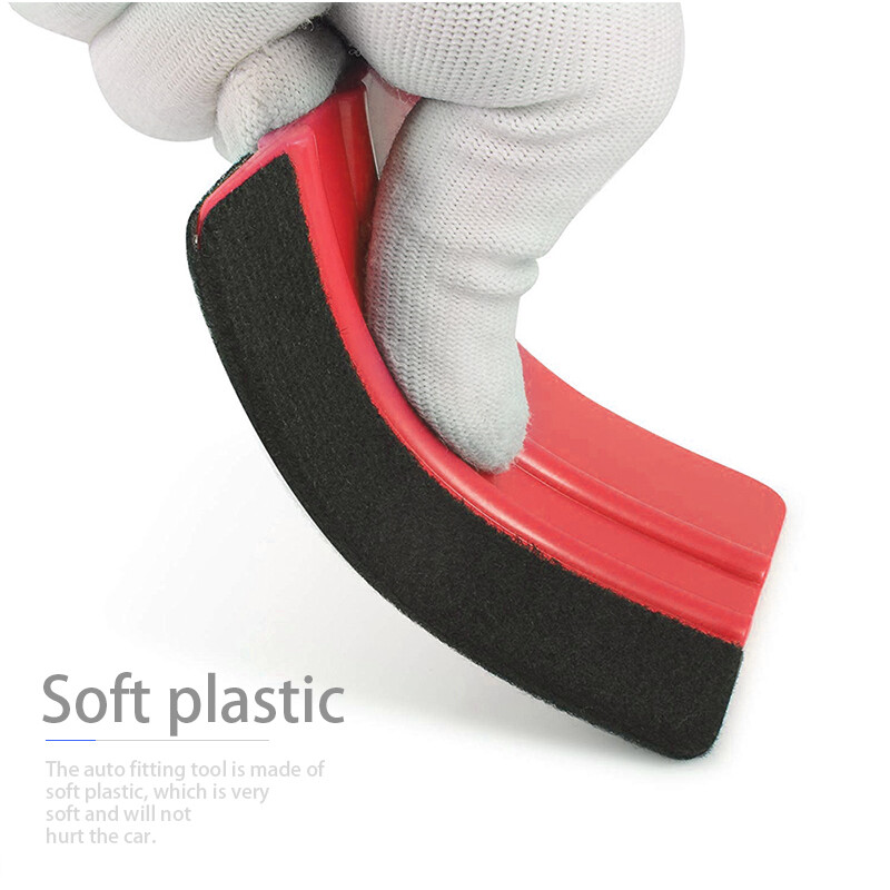 SEAMETAL 7/13 vnt Automobilių vyniojimo įrankių rinkinys Vinilinio grandiklio pjaustytuvo plėvelės valytuvo rinkinys Plastikinio apvyniojimo įrankio automobilio langų tamsinimo priedai