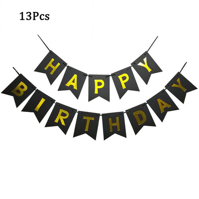 18 30 40 50 60 Daudz laimes dzimšanas dienā Papīra krūzes šķīvji Pieaugušajiem Apsveicam dzimšanas dienas ballītes jubilejas dekorēšanas piederumi