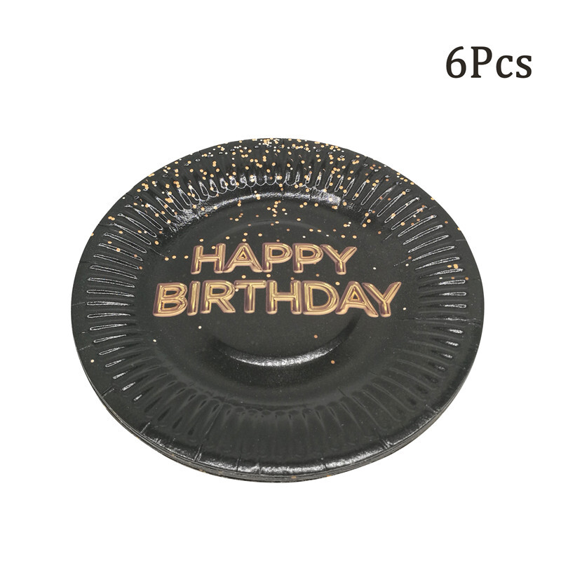 18 30 40 50 60 Daudz laimes dzimšanas dienā Papīra krūzes šķīvji Pieaugušajiem Apsveicam dzimšanas dienas ballītes jubilejas dekorēšanas piederumi