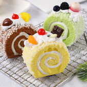 1 vnt. imitacinis pyragas netikros vaisių duonos modelis Šveicariško suktinuko parduotuvės langas namų šaldytuvo dekoras Maisto fotografijos rekvizitai Rudens dekoras