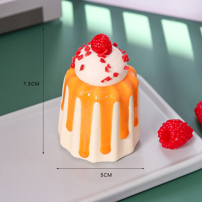 1 vnt. imitacinis pyragas netikros vaisių duonos modelis Šveicariško suktinuko parduotuvės langas namų šaldytuvo dekoras Maisto fotografijos rekvizitai Rudens dekoras