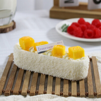 1 vnt. imitacinis pyragas netikros vaisių duonos modelis Šveicariško suktinuko parduotuvės langas namų šaldytuvo dekoras Maisto fotografijos rekvizitai Rudens dekoras