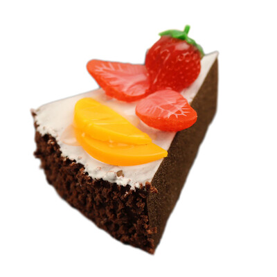 1 vnt. imitacinis pyragas netikros vaisių duonos modelis Šveicariško suktinuko parduotuvės langas namų šaldytuvo dekoras Maisto fotografijos rekvizitai Rudens dekoras