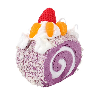 1 vnt. imitacinis pyragas netikros vaisių duonos modelis Šveicariško suktinuko parduotuvės langas namų šaldytuvo dekoras Maisto fotografijos rekvizitai Rudens dekoras