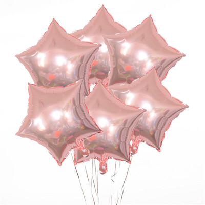 Kuldfoolium roosa Sünnipäevapeo kujundusega kooginõu Ühekordsed lauanõud Peotarbed Pabertaldrikutass Baby Shower