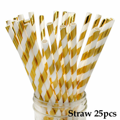 Kuldfoolium roosa Sünnipäevapeo kujundusega kooginõu Ühekordsed lauanõud Peotarbed Pabertaldrikutass Baby Shower