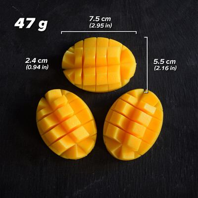 Mango modeliavimas, Vaisių modeliavimas, dekoravimo reikmenys, fotografijos rekvizitai, „pasidaryk pats“ desertų modelių priedai, kūrybinės dekoratyvinės prekės