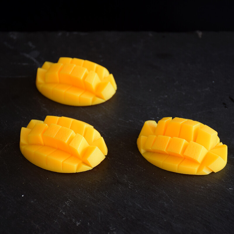 Mango modeliavimas, Vaisių modeliavimas, dekoravimo reikmenys, fotografijos rekvizitai, „pasidaryk pats“ desertų modelių priedai, kūrybinės dekoratyvinės prekės