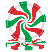 8Guests Jõulukommiteemalised ühekordsed paberist lauanõud Paberist kommitaldrikutopsid Salvrätikud Head 2025. aasta uut aastat jõulupeotarbed