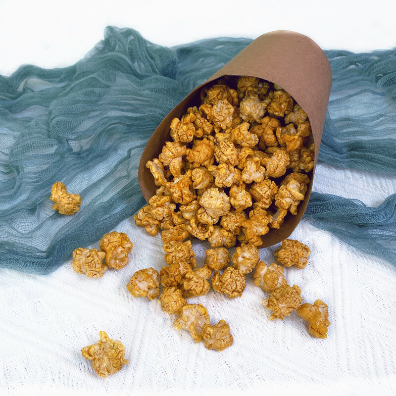 Imituoti karameliniai kukurūzų spragėsiai Dim sum užkandžių modelis maisto patiekalų dekoravimas vakarėlio dekoravimas šaudymo rekvizitai vaikiški žaislai