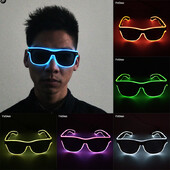 Φωτεινά γυαλιά, φωτεινά γυαλιά ηλίου, λάμψη στο σκοτάδι, πάρτι γενεθλίων, Halloween, Χριστουγεννιάτικη διακόσμηση, Νέα άφιξη