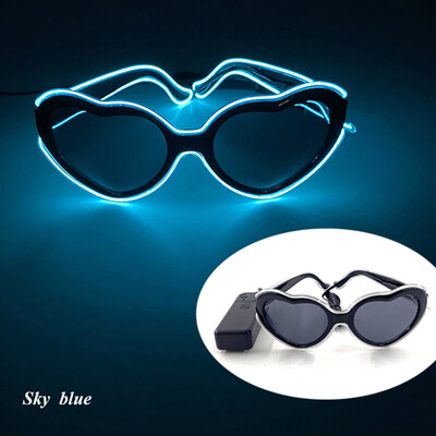 Φωτεινά γυαλιά, φωτεινά γυαλιά ηλίου, λάμψη στο σκοτάδι, πάρτι γενεθλίων, Halloween, Χριστουγεννιάτικη διακόσμηση, Νέα άφιξη