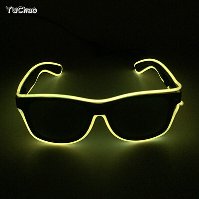 Φωτεινά γυαλιά, φωτεινά γυαλιά ηλίου, λάμψη στο σκοτάδι, πάρτι γενεθλίων, Halloween, Χριστουγεννιάτικη διακόσμηση, Νέα άφιξη