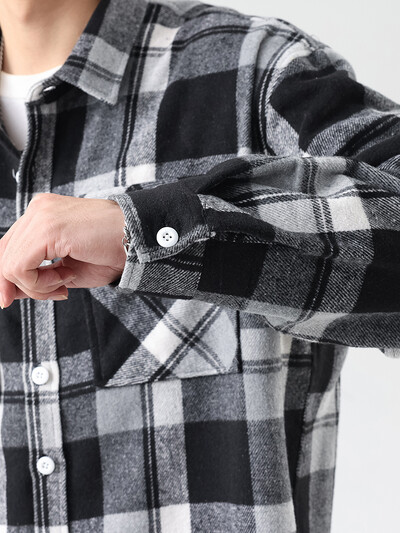 Lielizmēra 8xl 7xl rūtains krekls Vīriešu ziemas biezi vintage flaneļa garām piedurknēm liela izmēra 6xl brīvi vīriešu ikdienas maigi kleitu krekli