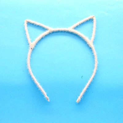 Sievietes, meitenes, LED mirgojošs kaķis lapsas ausis, matu stīpa, mirdzoša stīga, gaismiņas, galvas saite, ballīte kāzu dzimšanas diena, kosplejs Halovīni, Ziemassvētki
