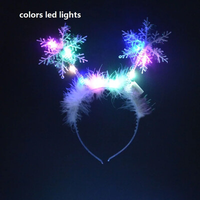 Sievietes, meitenes, LED mirgojošs kaķis lapsas ausis, matu stīpa, mirdzoša stīga, gaismiņas, galvas saite, ballīte kāzu dzimšanas diena, kosplejs Halovīni, Ziemassvētki