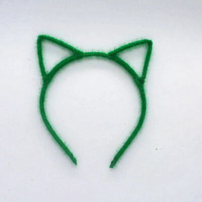 Sievietes, meitenes, LED mirgojošs kaķis lapsas ausis, matu stīpa, mirdzoša stīga, gaismiņas, galvas saite, ballīte kāzu dzimšanas diena, kosplejs Halovīni, Ziemassvētki