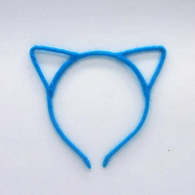 Sievietes, meitenes, LED mirgojošs kaķis lapsas ausis, matu stīpa, mirdzoša stīga, gaismiņas, galvas saite, ballīte kāzu dzimšanas diena, kosplejs Halovīni, Ziemassvētki