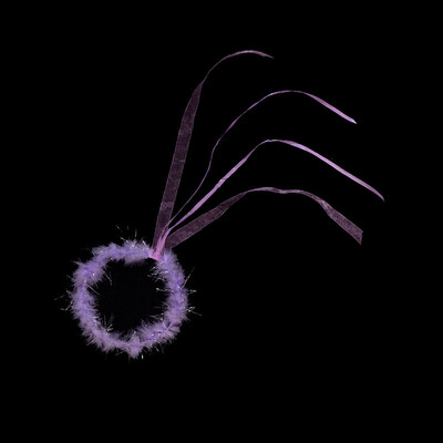 Pieaugušie, bērni, rozā, balti, spalvu eņģelis, galvas saite, gredzens, vainags, dāvana dzimšanas dienas ballītei, kospleja kostīms, Ziemassvētku helovīna